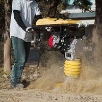 Compacteur électrique à percussion à essence Machine de vibration de surface de route 220V 380V pour la surface de route de sol de fondation