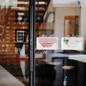 Caja de postales acrílica personalizada, caja de almacenamiento de postales, caja de exhibición transparente para postales - Product Image 4