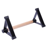 Ensemble de Parallettes en bois Calisthenics Handstand Parallettes Home Gym Outil d'entraînement de gymnastique Barres de pompes Barre de trempette