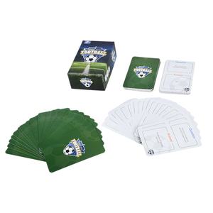 Jeu de <span class=keywords><strong>quiz</strong></span> <span class=keywords><strong>sportif</strong></span> personnalisable en papier sur le football pour le divertissement familial éducatif - Product Image 4