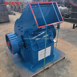 Glas zerkleinerung maschine China Hammer Brecher mühle hergestellt in Shanghai für Stein ton und Golderz - Product Image 3