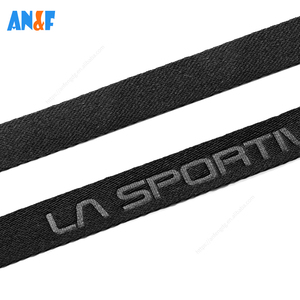 Giải phóng mặt bằng rất nhiều Cổ Phiếu tùy chỉnh dệt nylon Áo ngực Jacquard đàn hồi băng vải dây đeo ban nhạc cho đồ lót và túi xách với logo - Product Image 4