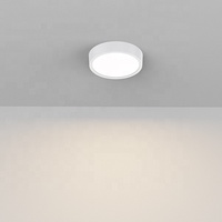 Luminaria LED Cuadrada de Superficie, Regulable, SMD, CCT Intercambiable, Interruptor Deslizante, Instalación Rápida, Aluminio, IP20
