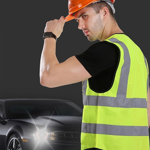 Biểu tượng tùy chỉnh an ninh vest cho nam giới phụ nữ phản chiếu xây dựng <span class=keywords><strong>Hi</strong></span> <span class=keywords><strong>VIS</strong></span> an toàn Vest Dây Kéo cho khảo <span class=keywords><strong>s</strong></span>át tình nguyện xây dựng - Product Image 2