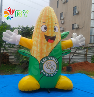 BOYAN diskon besar iklan model cob jagung tiup, figur maskot jagung tiup