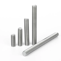 Stainless Steel Threaded Rods, Screw Bars, Screws, Threaded Rods with Full Threads, Threaded Studs, and Threaded Bars in Sizes