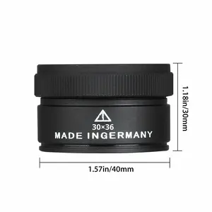 Loupe portable cylindrique 30x36mm CS30x36 pour la lecture de livres, de journaux et la réparation de textiles, mini loupe - Product Image 6