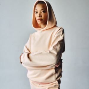 Sweat à capuche personnalisé pour femmes poids lourd décontracté athlétique coton français éponge <span class=keywords><strong>polaire</strong></span> blanc pull femmes sweat - Product Image 1