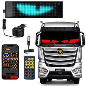 Lập trình LED hiển thị cho <span class=keywords><strong>Car</strong></span> & Truck cửa sổ phía sau Led Xe Devil Eyes với linh hoạt hiển thị trên xe tải phía sau cửa sổ - Product Image 1