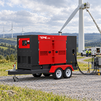 Générateur diesel silencieux triphasé 200 kVA avec panneau AMF et contrôleur numérique pour les installations de fabrication