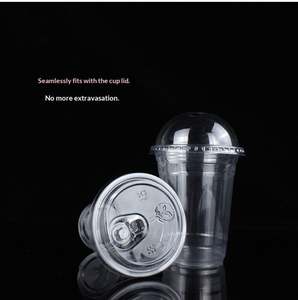 Gobelets jetables transparents en PET personnalisés pour boissons froides (café glacé, thé au lait, jus) - Usage domestique et commercial - Product Image 4