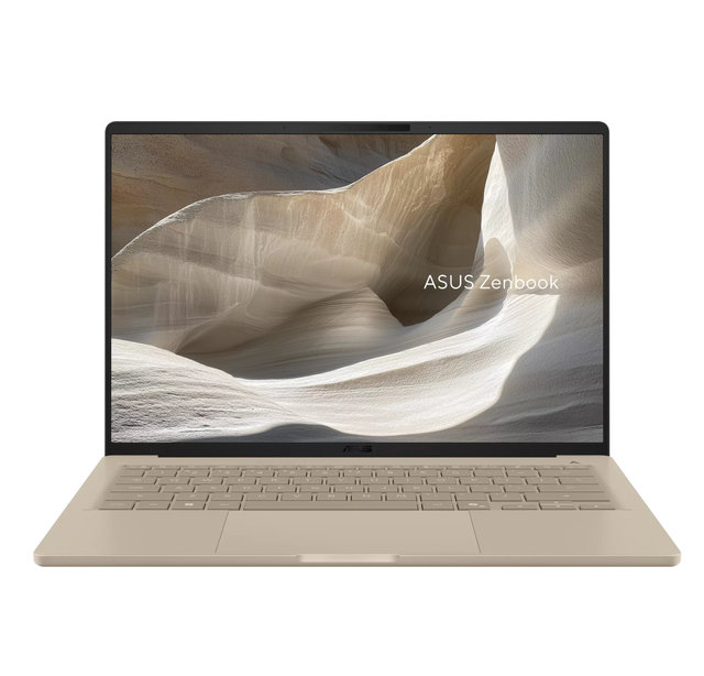 Zenbook A14 UX3407QA 14-Inch Snapdragon X Elite Laptop 32GB LPDDR5X RAM 1TB NVMe SSD 2880x1800 Display Windows 10 Integrated