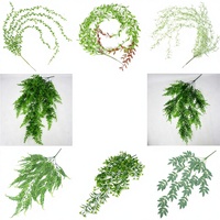 Plantes artificielles en saule pleureur, feuillage en plastique, guirlande de lierre artificiel pour la maison, mariage, Noël, Nouvel An