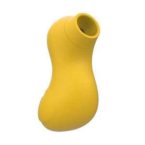 OEM Vibromasseur jaune pour sucer des œufs par saut oral pour femmes <span class=keywords><strong>Canard</strong></span> sucer des tétines Tease Sex Toys pour femmes - Product Image 1