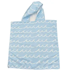 custom print Sunshine Baby Children Beach Towel Baby Hooded Towel Baby Toddler Poncho