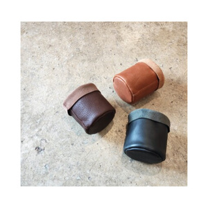Creative desktop office supplies pen <b>holder</b>, top-grain cowhide leather, Instagram-style <b>makeup</b> brush storage box, student - Product Image 5