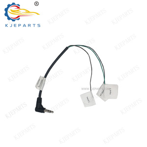 Kustom Auto 3 Core MIC Input Power Plug kawat Harness untuk mobil Player Steering Remote - Product Image 4