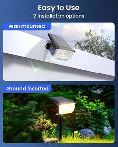 <span class=keywords><strong>Spot</strong></span> solaire extérieur étanche IP67 60 LED Projecteurs de paysage 3CCT Projecteur de jardin pour arbre Cour Jardin Maison - Product Image 6