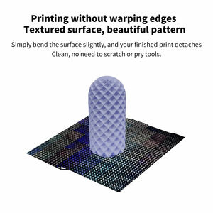 Plaque de construction 256x268 pour Anycubic Kobra 3 Combo, plaque en acier à ressort double face PEO PET <span class=keywords><strong>PEY</strong></span>, surface de construction pour imprimante 3D - Product Image 6