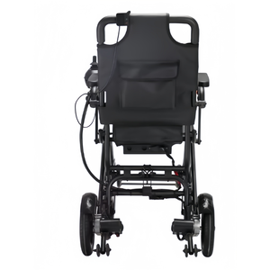 <span class=keywords><strong>Fauteuil</strong></span> roulant manuel Comfort Transit avec <span class=keywords><strong>roulettes</strong></span> de 8 pouces, repose-pieds pivotants, freins d'assistance pour les maisons de retraite et les hôpitaux - Product Image 4