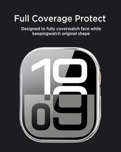 Étui de protection tout autour avec protection d'écran en verre trempé, anti-espion, pour montre intelligente, <span class=keywords><strong>coque</strong></span> de protection pour iWatch série 10/11 - Product Image 6