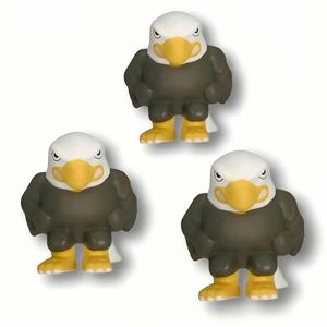 Custom Logo Mascot Stress <b>Ball</b> Promotional Gift Eagle Shaped Anti Stress PU Foam Squishy <b>Squeeze</b> Reliever <b>Ball</b> Toys - Product Image 2
