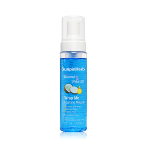 Espuma Capilar Envolvente SunpinHerb 207 ml con Aceites de Coco y Karité para Todo Tipo de Cabello, Control del Frizz, Brillo e Hidratación - Product Image 1