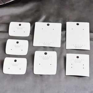 Hot-Selling Silver Washable Printed Pearl Paper 5x5cm Wenqi Card Wholesale Jewelry Display Tags - Product Image 3
