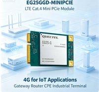 Module 4G sans fil Quectel EG25GGD-MINIPCIE série MiniPCIe Cat4, modules IoT sans fil, prend en charge DFOTA, DTMF, MIMO, GPS