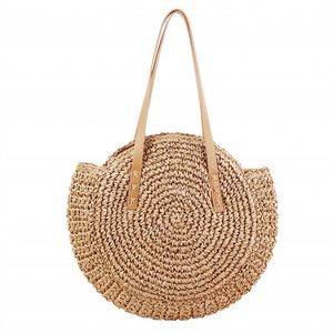 Sac à main en paille pour femme, pour <span class=keywords><strong>la</strong></span> vie quotidienne, pour <span class=keywords><strong>la</strong></span> lune de <span class=keywords><strong>miel</strong></span>, sacs à main en forme de cœur, sac à main décontracté pour tous les jours - Product Image 4