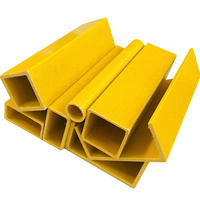Perfil de Pultrusión de FRP a Medida, Perfiles de Fibra de Vidrio, Perfiles de GRP para Piezas Estructurales de Torres de Refrigeración