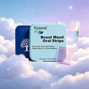 ยาแผ่นละลายเร็วแบบพกพา ยี่ห้อ Yyanst สูตรอ่อนโยนสำหรับกลางคืน อาหารเสริมสำหรับผู้ใหญ่ 30 แผ่น - Product Image 6