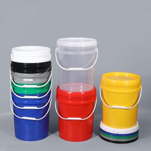 1L-50L 5Gallon PP Food Grade Plastic Paint <strong>Bucket</strong> With Lids Handle 20 Liter Pail Barrel
