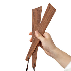 Wooden Angled Spatula Set 4 Pieces Lightweight Hanging Kitchen Utensil For Cooking Stir Fry Baby Food Camping Use - Product Image 4