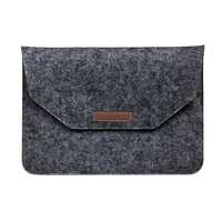 Étui de transport ultra fin pour ordinateur portable avec logo personnalisé, housse de protection pour tablette, sac pour ordinateur portable en feutre compatible avec les ordinateurs portables