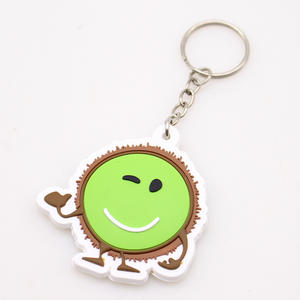 Porte-clés personnalisé 2D 3D PVC souple en acier inoxydable, métal, fourniture de fabricant de porte-clés personnalisable bon marché vente en gros - Product Image 5