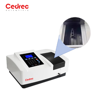 Spectrophotomètre UV-Vis à grille, spectrophotomètre visible de haute qualité à utilisation directe pour laboratoires