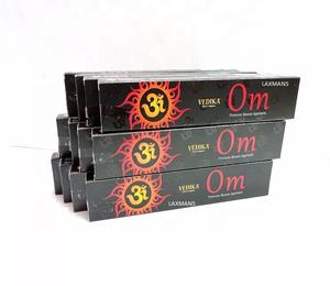 Bâtons d'encens Vedika Om Encens Orkay Bâtonnets d'encens roulés à la main Vedika Masala Paquet de 15 g Fournisseur en gros de l'Inde - Product Image 3