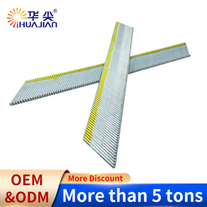 Mạ kẽm khí nén móng tay hoàn thiện cabinetry xây dựng da khung móng tay 32-64mm Vòng đầu đối chiếu khung móng tay - Product Image 3