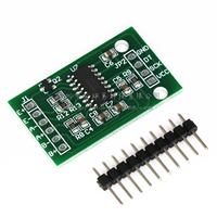 Módulo ADC HX711 de 24 Bits, Módulo Amplificador de Celda de Carga de Alta Precisión para Sensor de Presión de Báscula Electrónica