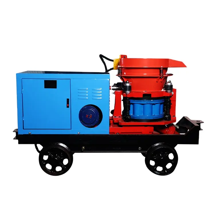 PZ-5 dry Diesel cement wet mix shotcrete spray pump machine