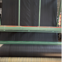Tissu anti-herbe en PP, tapis anti-mauvaises herbes tissé, couverture de sol, géotextile, rouleau de clôture anti-sédiments
