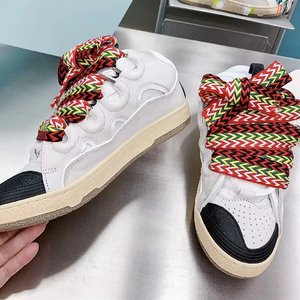 Chaussures de sport décontractées haut de gamme pour hommes, en cuir véritable, respirantes, antidérapantes, à semelles épaisses et plates, idéales pour la marche - Product Image 6