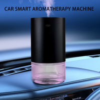 Diffuseur de parfum sans eau de nébulisation Diffuseur d'arôme ultrasonique en verre portable Humidificateur d'air Diffuseur d'arôme de voiture
