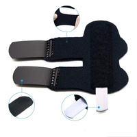 Attelle de doigt Doigt Orthèse Support Stabilisateur pour Index, Moyen, Anneau Doigts Redressement Arthrite Knuckle Immobilisation
