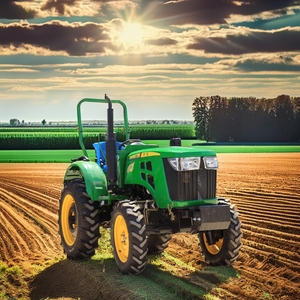 Intuitivo para principiantes con precio bajo 70HP 90HP Tracción en las cuatro ruedas Mini tractor para caminar - Product Image 5