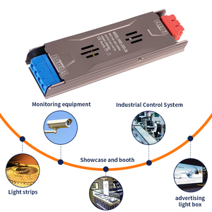 Venta caliente Ultra Slim LED Fuente de alimentación AC a DC LED Driver 60W 100W 200W 300W 400W Fuente de alimentación 24V - Product Image 6