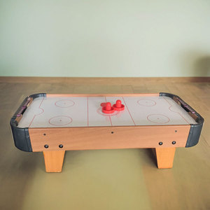 Table de hockey sur table en bois, jeu de hockey aérien pour enfants de 3 à 8 ans, jouet interactif pour deux joueurs, cadeau d'anniversaire - Product Image 3