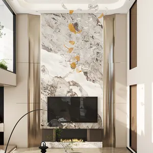 Toptan dekoratif modern ahşap duvar panelleri PET aynalar duvar paneli levhalar iç bambu fiber duvar paneli