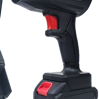 Penyedot Debu Tanpa Kabel 21V Bertenaga Baterai, Motor Brushless, Tekanan Udara 1.5Ah 800g untuk Pengeringan Mobil dan Pembersihan Taman